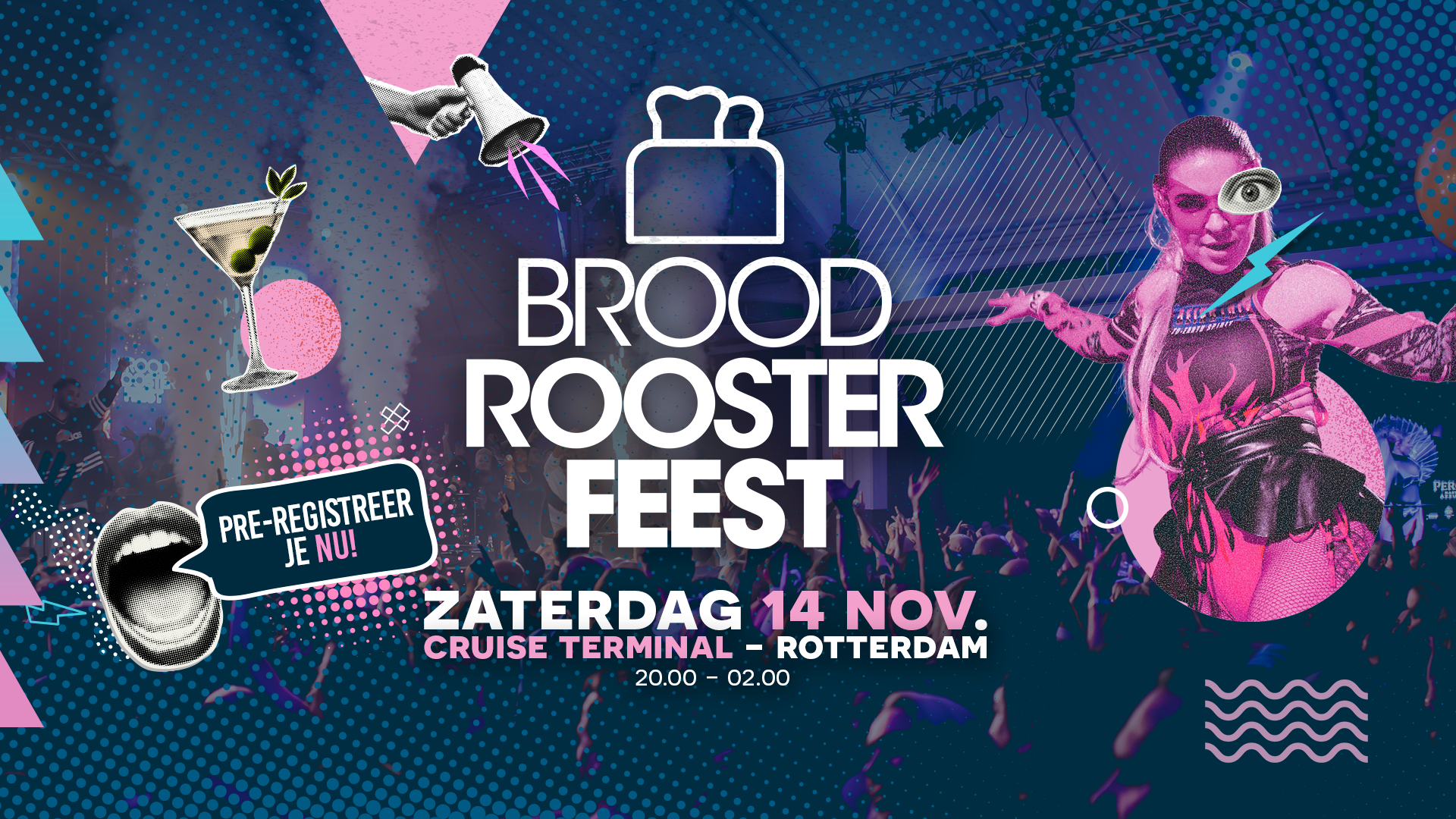 BROODROOSTER - ZATERDAG 14 NOVEMBER